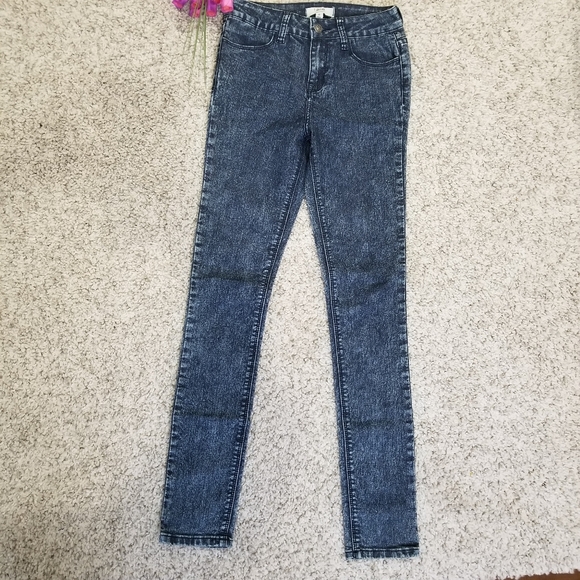 Denim blue skinny jeans size 26 - Picture 2 of 6